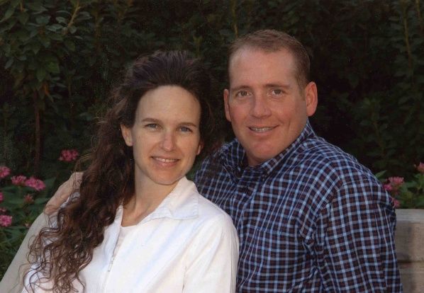 John and Kristin in the early days